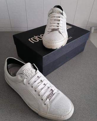 sneakers scarpe uomo 44 pelle Roberto Cavalli 
