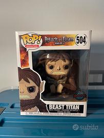 Funko pop 504 beast titan attack on titan