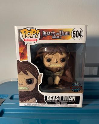 Funko pop 504 beast titan attack on titan