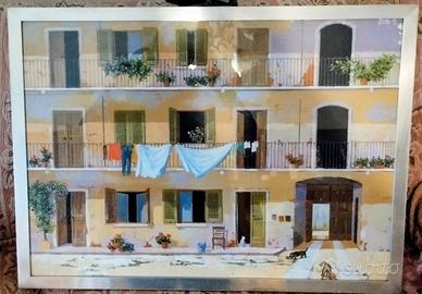 quadro di Bartolini in cornice alluminio 