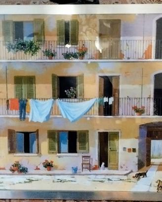 quadro di Bartolini in cornice alluminio 