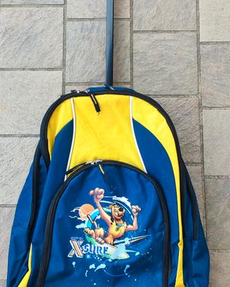 Zaino/Trolley Scooby Doo scuola e tempo libero