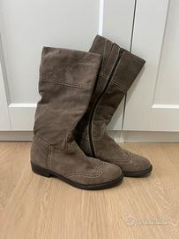 Stivali invernali scamosciati Vitulli n. 40