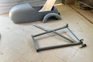 Sidecar per vespa completo