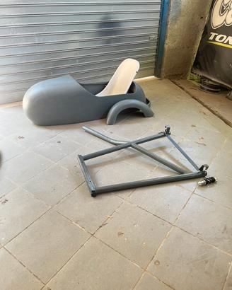 Sidecar per vespa completo
