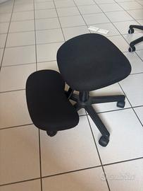 Sedia da ufficio senza schienale