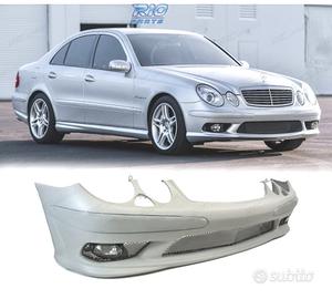 PARAURTI ANTERIORE MERCEDES W211 02-06 LOOK AMG + 