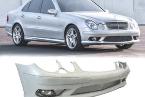 PARAURTI ANTERIORE MERCEDES W211 02-06 LOOK AMG + 