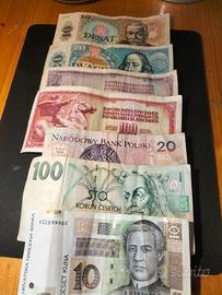 banconote vecchie est europa