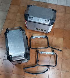 Coppia Givi Trekker Outback alluminio 58L