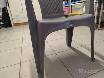 sedie plastica