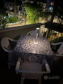 Bilocale 450m dal mare Riccione alba