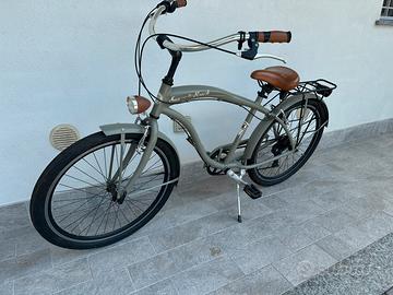 Bicicletta american cruiser retro uomo