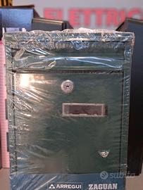 Cassetta Postale Arregui Zaguán in Acciaio Verde c