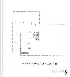 Garage/box in via statale 1157