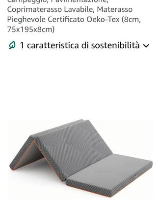 2 Materassi  pieghevoli