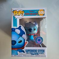 superhero stitch - funko pop - PIAB exclusive