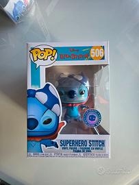superhero stitch - funko pop - PIAB exclusive