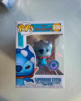 superhero stitch - funko pop - PIAB exclusive