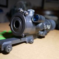 visore notturno tacche di regolazione cannocchiale