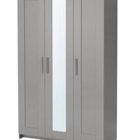Armadio tre ante IKEA - BRIMNES Grigio
