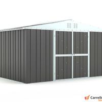 Box lamiera deposito Acciaio 403x269 grigio scuro