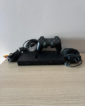 Ps2 con controller sony e cavi