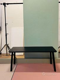 Panca di design Atipico in legno nera