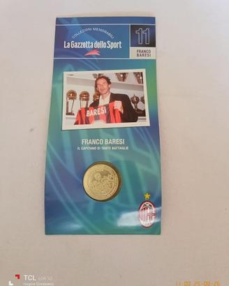 Medaglia Franco Baresi "Il Capitano"