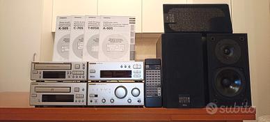 Stereo ONKYO completo di casse.