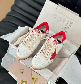 Stella rossa Golden Goose Super Star 38 Abbigliamento e Accessori In vendita a Caltanissetta