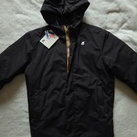 Giacca K-Way Ripstop Marmotta Nero