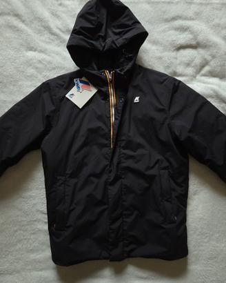 Giacca K-Way Ripstop Marmotta Nero