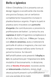 Ionoumidificatore Brevi ad ultrasuoni