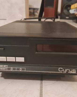 Cyrus tuner radio AM FM anni 80