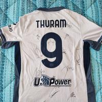 Maglia originale Thuram autografata Inter 2024-25 