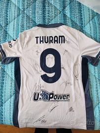 Maglia originale Thuram autografata Inter 2024-25 