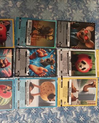10 carte da collezione Brainrot Universo Psichedel