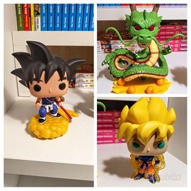 Lotto 3 Funko Pop Dragon Ball - Drago e Goku 
