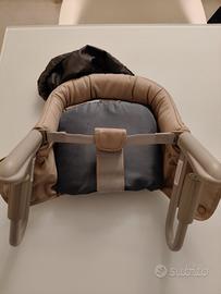 Seggiolino Pappa Inglesina tavolo pieghevole Beige