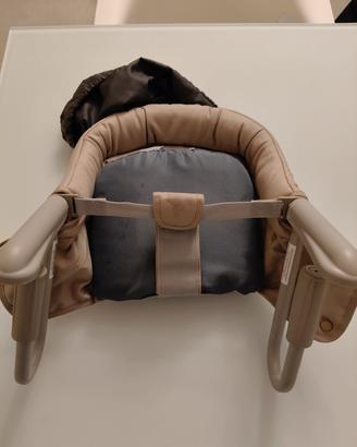 Seggiolino Pappa Inglesina tavolo pieghevole Beige