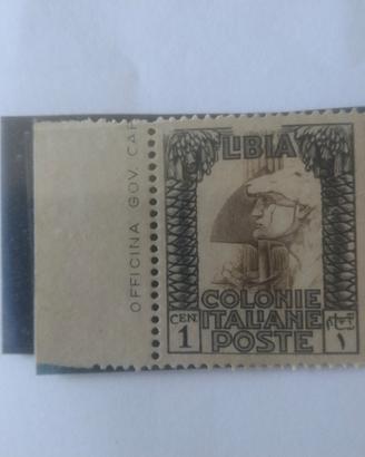 francobolli colonia Libica 