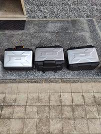 TRIS VALIGE VARIO PER BMW GS COMPRESA PIASTRA.