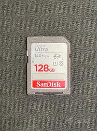 Sandisk scheda SD 128GB