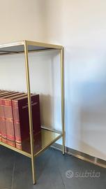 Consolle Maison du monde in oro e vetro