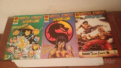 MORTAL KOMBAT & BRUCE LEE N.1 -2 e 3 star comics