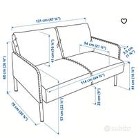 Divano IKEA due pasti 