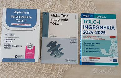 Libri per test Ingegneria TOLC-I