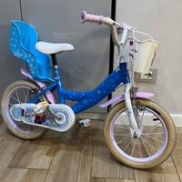 Bicicletta bambina 14” Frozen 4-6 anni blu