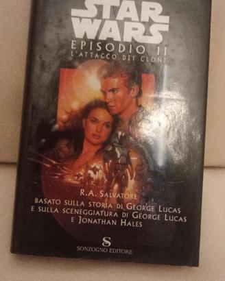 libro star wars attacco dei cloni episodio II